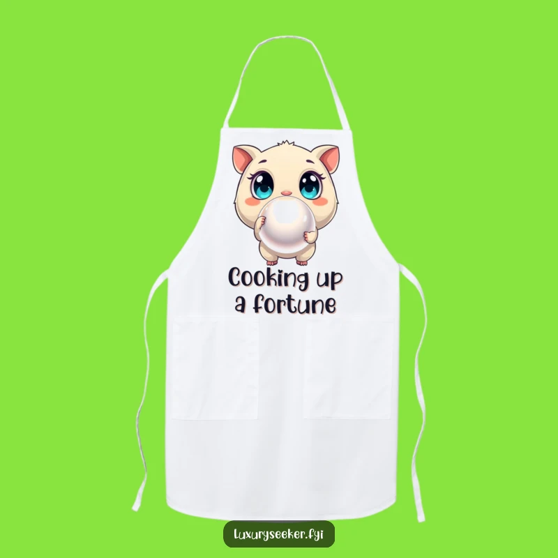 Funny Pearl Diver Apron: Creature's Discovery Protection, Practical Funny Gift