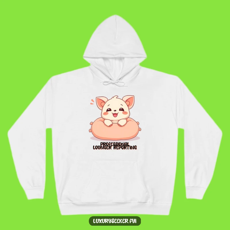Cozy Funny Creature Hoodie: Snuggle Up with This Hilarious Happy Sigh Hoodie
