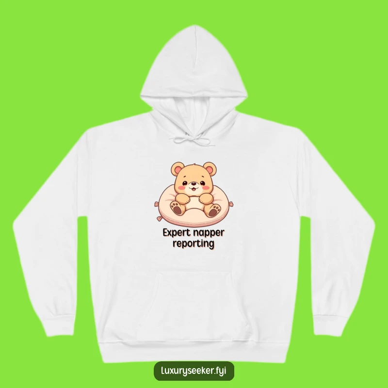 Funny Bear Hoodie: Cozy Comfort and Chic Style, Ideal Funny Gift for Relaxation