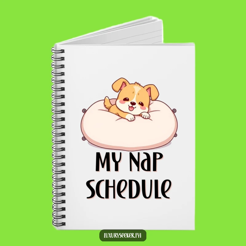 Funny Dog Pillow Notebook: Cheerful Journal for Relaxed Ideas!