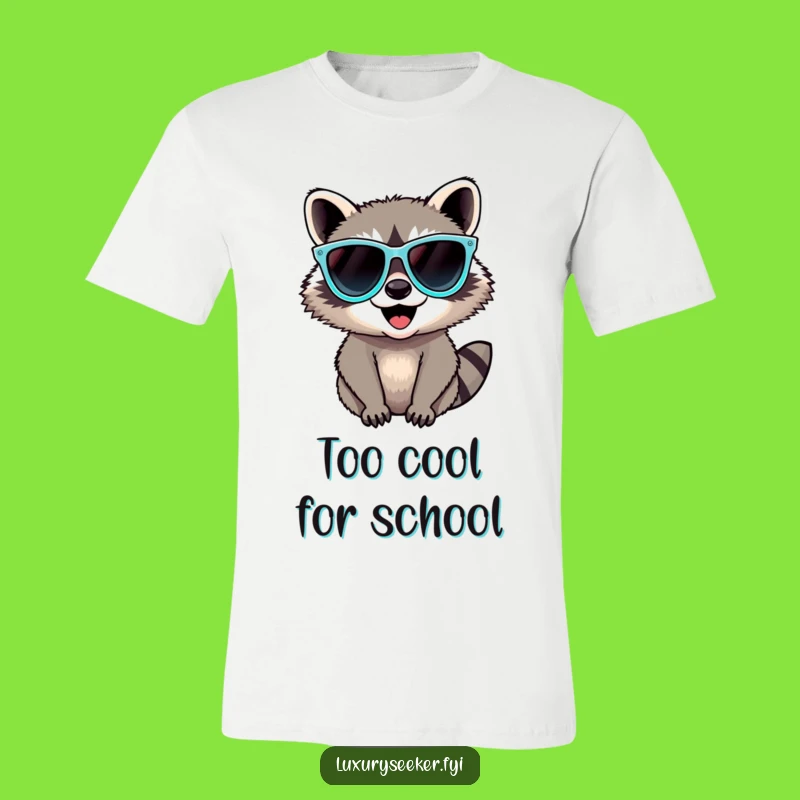 Funny Raccoon Sunglasses T-Shirt: The Ultimate Hilarious Gift for Fashionable Wildlife Lovers